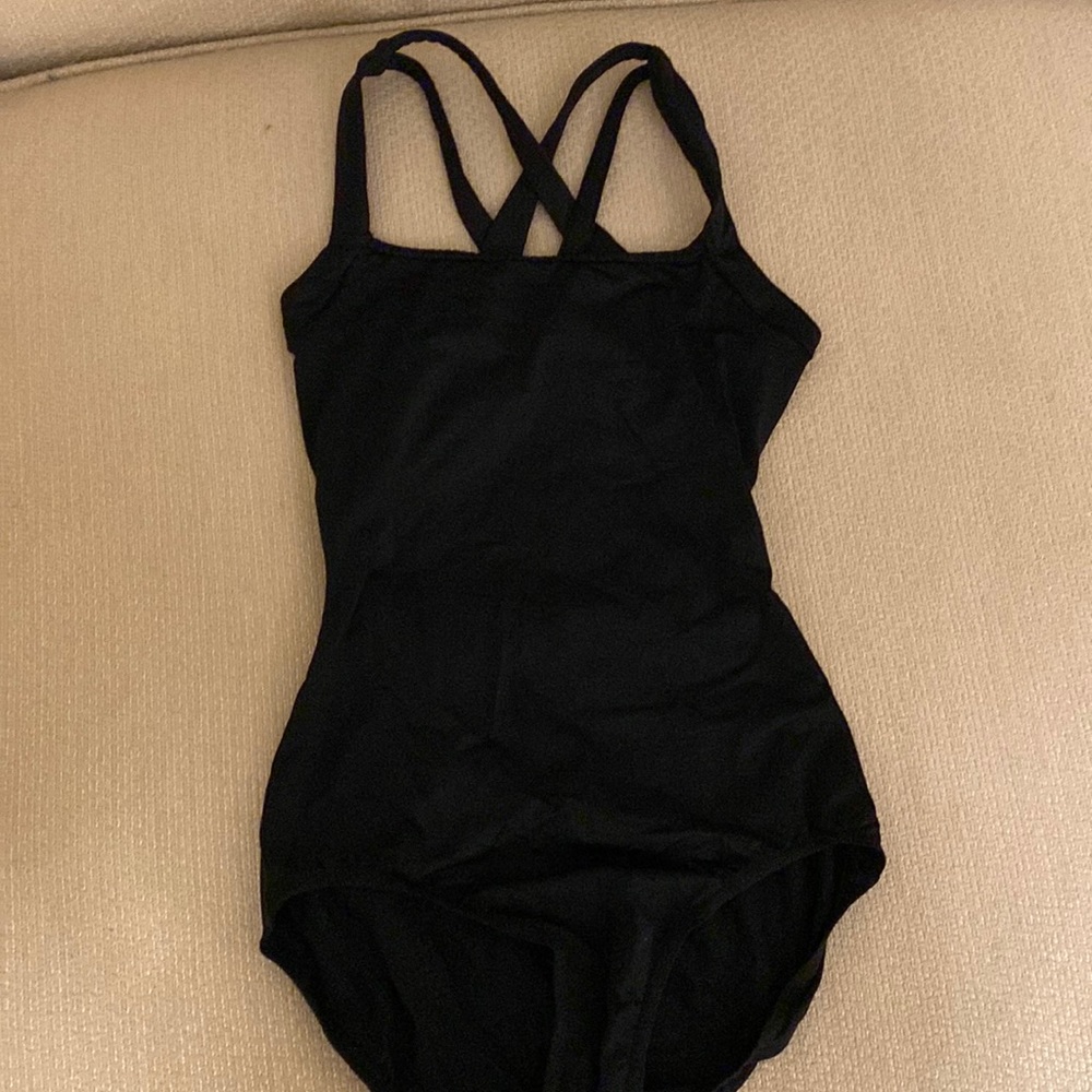 Black Bloch women’s dance leotard